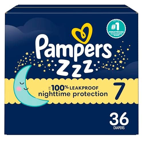 Pampers Pañales Desechables ZZZ para la noche Etapa 7, 36 Unidades