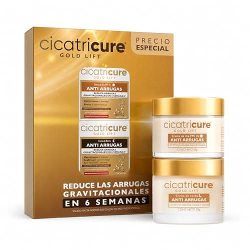 Cicatricure Crema Bundle: Gold Lift Día y Noche; Resultados Visibles en 6 Semanas