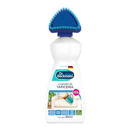 Dr. Beckmann, Limpiador de Tapicería, Colchones, Remueve Manchas y Olores, Apto para Manchas de Mascotas, Sin Cloro, Calidad Alemana, 400 ml