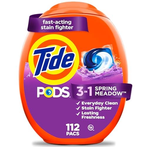 Detergente Tide en Cápsulas Spring Meadow, 112 pcs