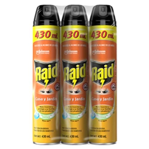 Raid Casa y Jardín Insecticida en Aerosol