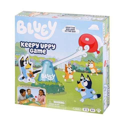 Bluey Keepy Uppy Game, Juego motorizado para niños pequeños