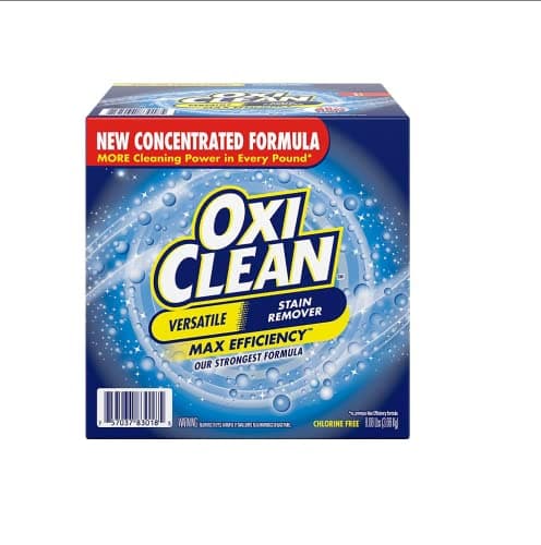 OxiClean Max Efficiency Quitamanchas en Polvo 3.6 kg. 101 Maneras de Uso. Elimina Manchas sin