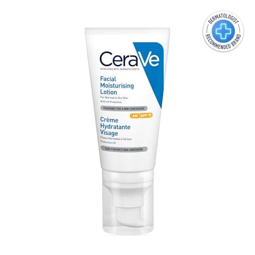 CeraVe Loción Hidratante de Rostro FPS30 |52ml| Hidratante facial diario