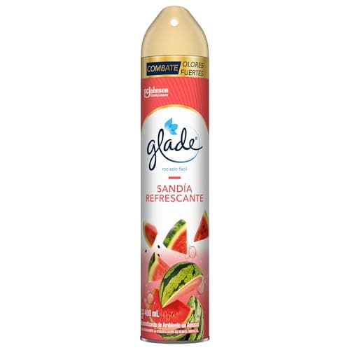 Glade Aromatizante para Hogar Aerosol Sandía Refrescante, 400 ml