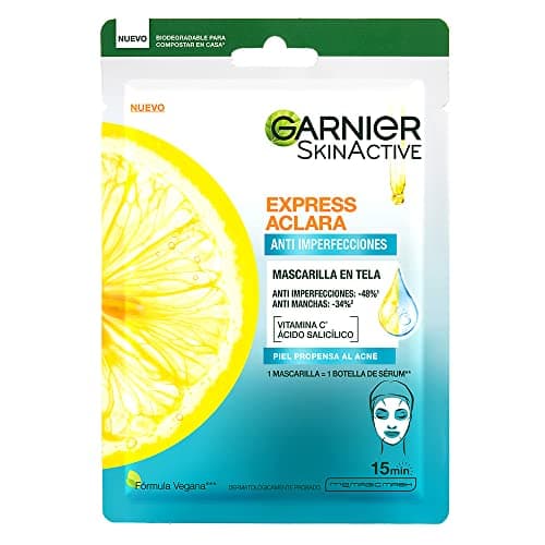 Garnier Express Aclara Mascarilla Anti Acné 23g