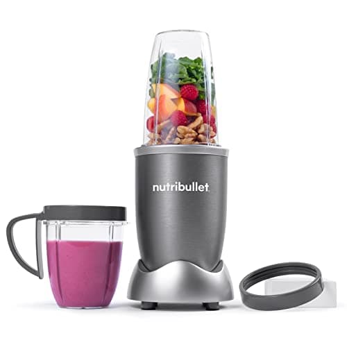 Nutribullet NBR-0804M-DL Personal Blender Plateado 6 piezas