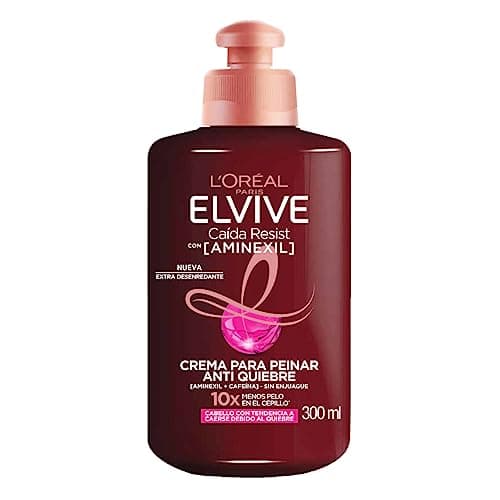 L'Oreal Paris, Crema Para Peinar Caída Resist Con Aminexil Elvive 300Ml