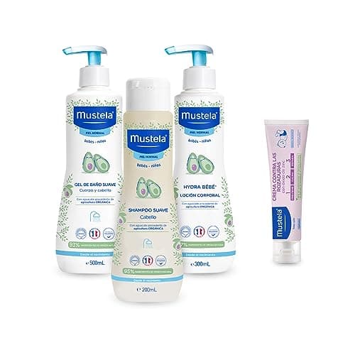 Mustela Pack Esenciales del Nacimiento, 4 productos básicos para tu bebé