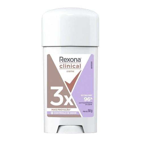Rexona Antitranspirante en Crema Clinical Extra Dry 58g