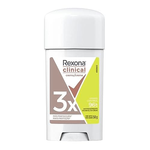 Rexona Antitranspirante Clinical Stress Control en Soft Solid para Mujer 58 g