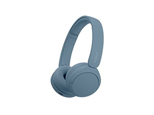 Sony Audífonos inalámbricos on-Ear WH-CH520 hasta 50 Horas de duración de batería, Azul (Versión
