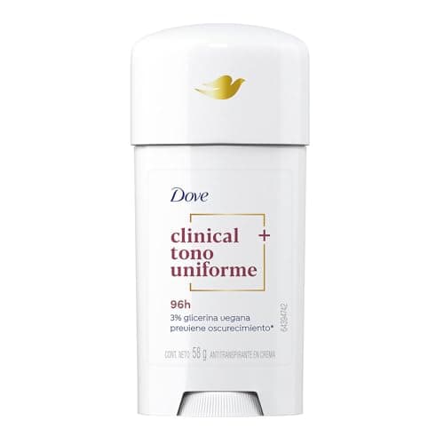 Dove Antitranspirante Clinical + Tono Uniforme en Crema
