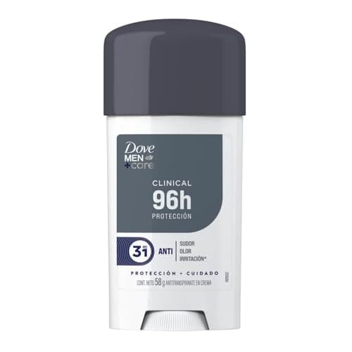 DOVE MEN + CARE Clincal Desodorante en Crema con 1/4 de Tecnología Humectante Para Hombre y 96 h de
