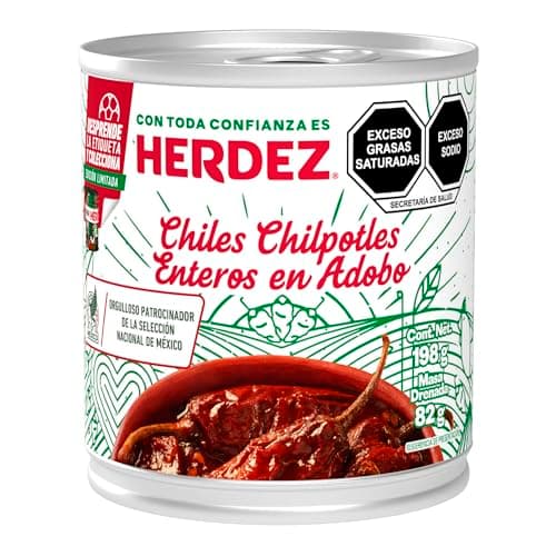 Herdez Chiles Chipotles Enteros 198 g