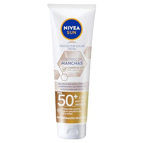 Protector Solar Facial NIVEA SUN Control De Manchas Luminous 630° Con Thiamidol Fps50+ 40Ml