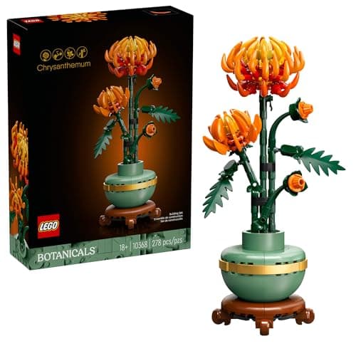 LEGO® Icons Crisantemo Colección Botanical Flores Orientales