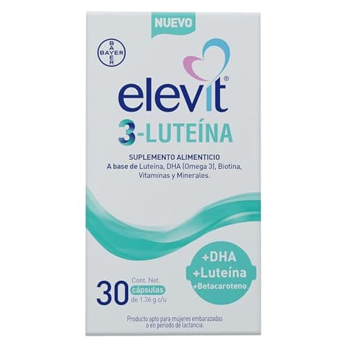 Elevit 3 Luteina Embarazo y Lactancia