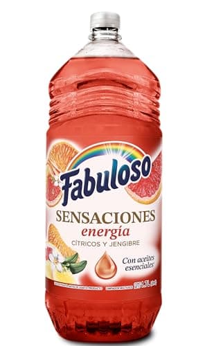 Fabuloso Limpiador multiusos Sensaciones Energía, Limpiador Líquido 1.7L