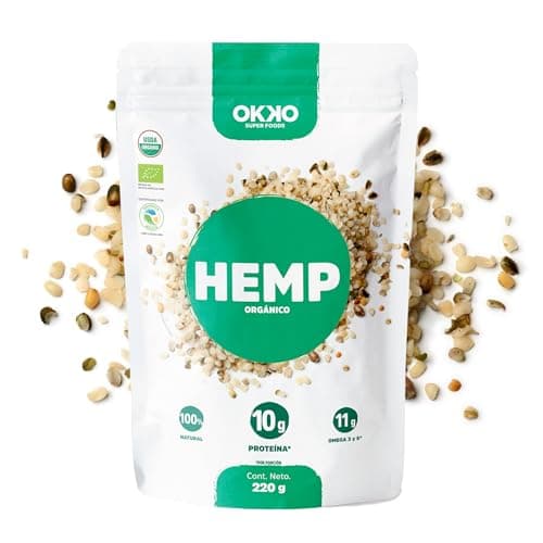 OKKO Semillas de Hemp Orgánico, 220 g