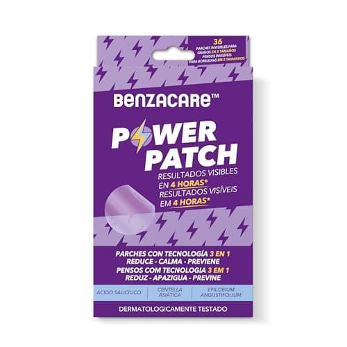 Parches Benzacare Power Patch Invisible