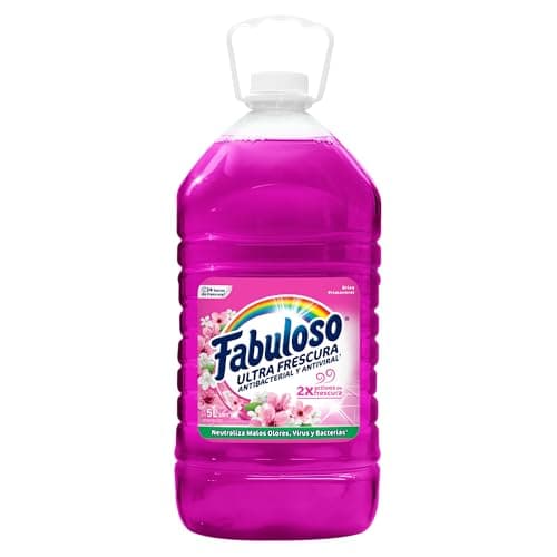Fabuloso Limpiador Líquido Multiusos Ultra Frescura Brisa Primaveral 5L