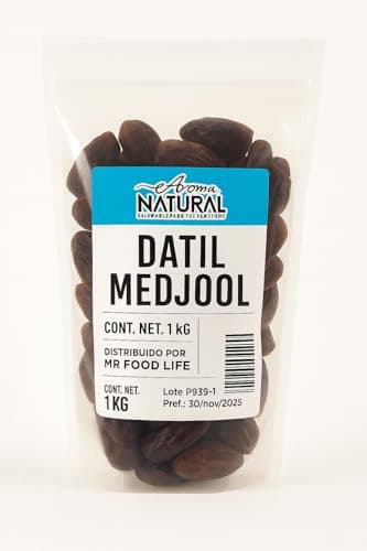 Aroma Natural Datil Medjool Con Hueso, 1Kg