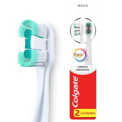 Cepillo Dental Colgate Total Limpieza Espumosa 2 pz