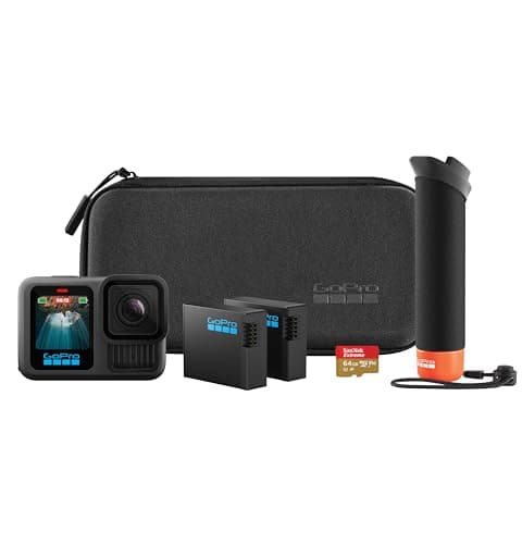 GoPro Hero 13 Black + batería Extra + Memoria SD + empuñadura + Estuche Oficial