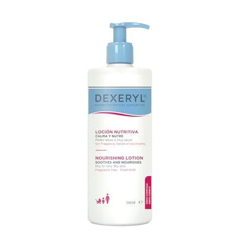 DEXERYL, Loción Nutritiva para Piel Seca a Muy Seca, Nutre por 24 Horas, Textura Ligera de Rápida
