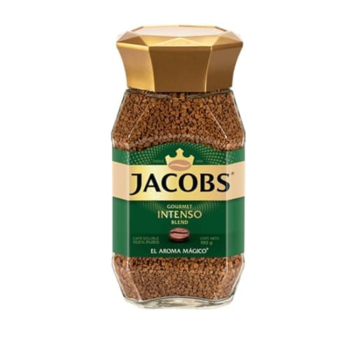 Jacobs Intenso 190g | Café Soluble Liofilizado | Instantáneo | Gourmet