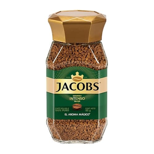 Jacobs Intenso | Café Soluble Liofilizado| 95g | Instantáneo | Gourmet