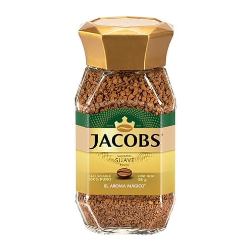 Jacobs Suave | Café Soluble Liofilizado | 95g | Instantáneo | Gourmet