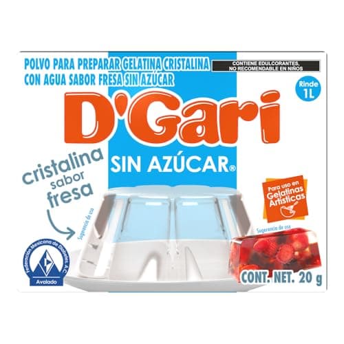 D'Gari Polvo para preparar gelatina