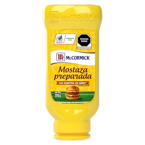 McCormick Mostaza Preparada Squeeze 220 g