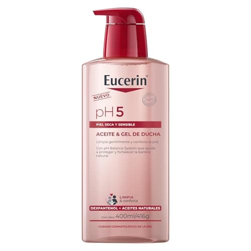 EUCERIN pH5 Aceite & Gel de ducha 400ml, Para Piel seca y Sensible