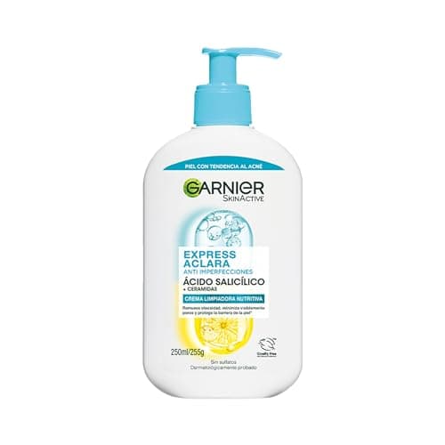 Garnier Skin Active Express Aclara Anti Imperfecciones Gel Limpiador Facial