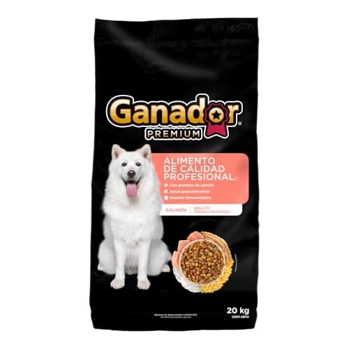 Alimento seco Perro Ganador Premium Salmon 20k