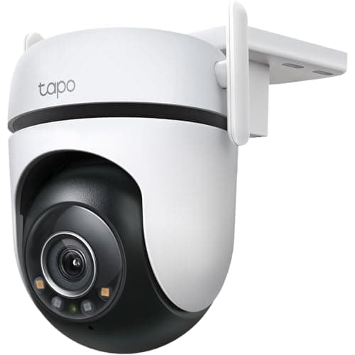 Tapo TP-Link TC42, Cámara de Seguridad Wi-Fi Exterior 2K QHD, Visión Nocturna a Color