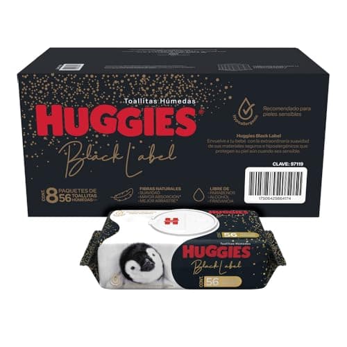 Huggies Black Label Toallitas Húmedas para Bebé