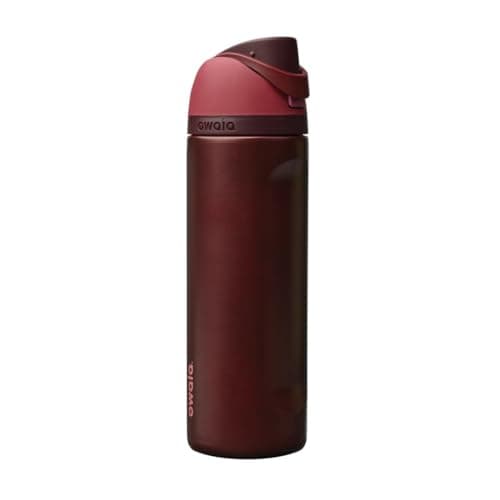 Owala FreeSip - Acero inoxidable - 24 oz - Rojo Negro Cereza