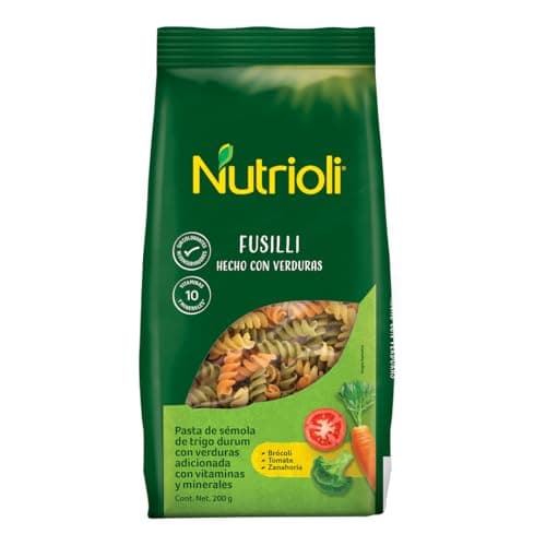 Nutrioli Pasta Fusilli hecha
