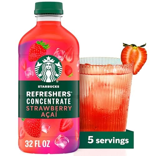 Starbucks Refreshers Concentrado Fresa Acaí 946 ml
