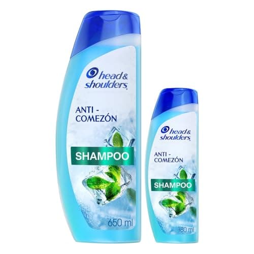 Head & Shoulders Shampoo Control Caspa Anti-Comezón 650 ml + 180 ml Pack