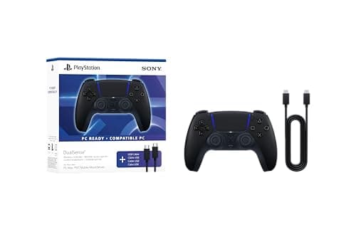Control Inalámbrico DualSense Midnight Black + Cable USB para PC