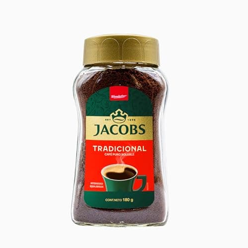 Jacobs Tradicional 180g | Café Soluble Aglomerado | Instantáneo
