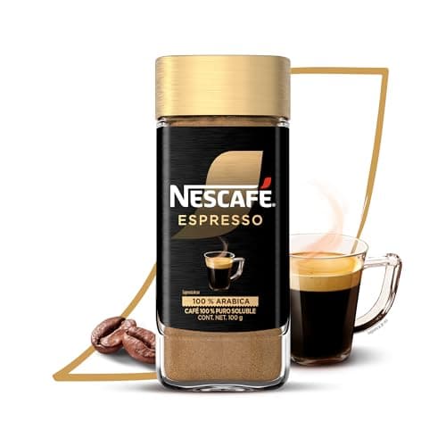 Nescafé Espresso Café Soluble Premium 100% Arábica Frasco de 100g