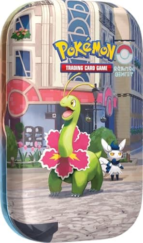 Pokémon TCG: Lumiose City Mini Tin Meganium/Meowstic